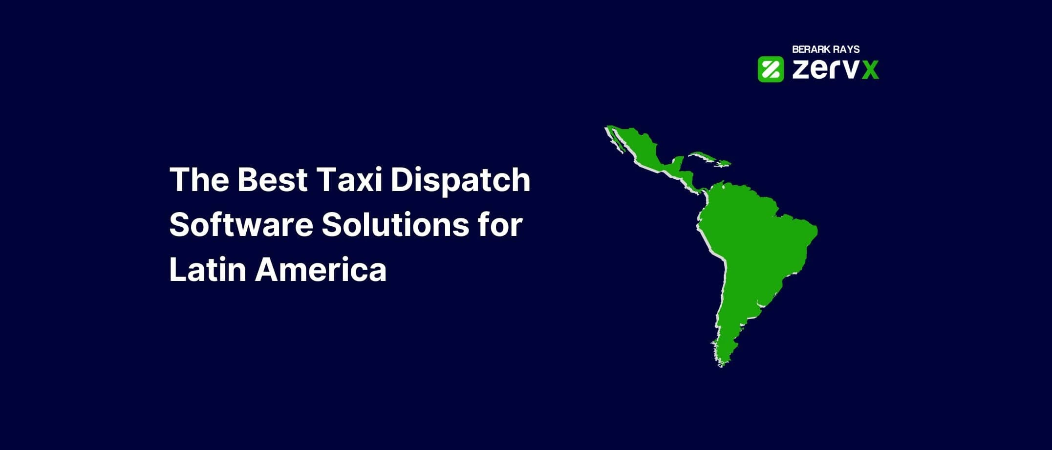 Taxi software solutions for Latin America