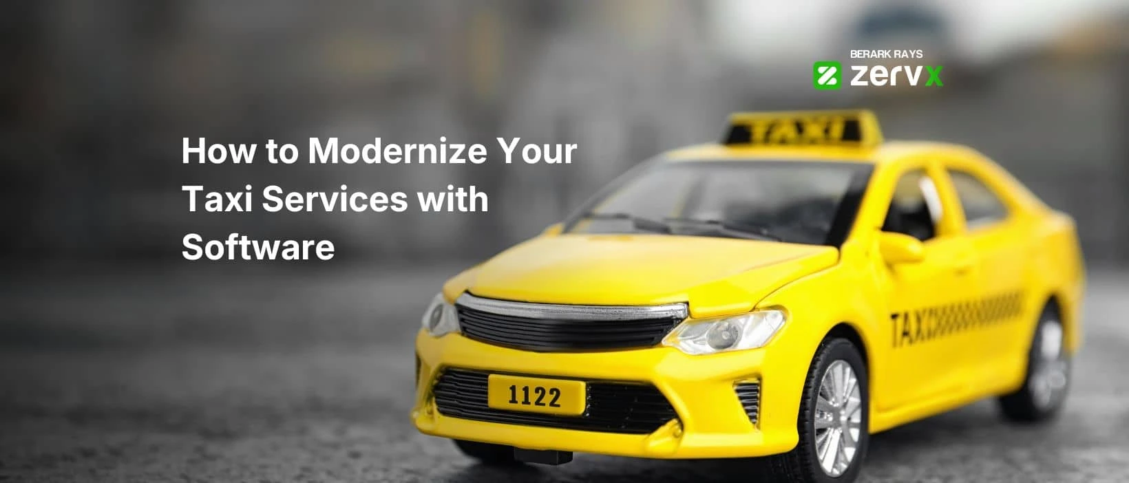 Modern taxi dispatch software
